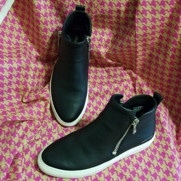 women's high top skechers